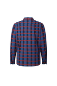 Load image into Gallery viewer, Indigo Windowpane Performance Sport Shirt
