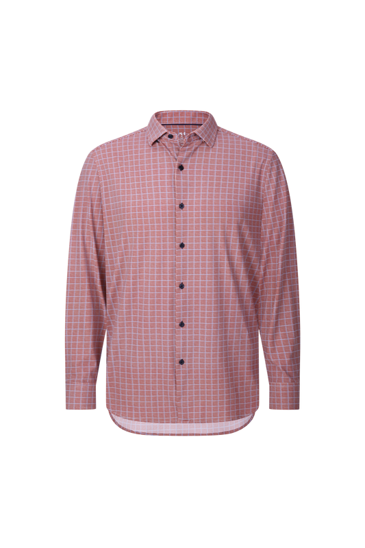 Red Check Performance Sport Shirt