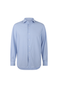 Load image into Gallery viewer, Blue Striped Performance Dress Shirt

