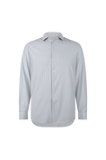 Load image into Gallery viewer, Taupe Striped Performance Dress Shirt
