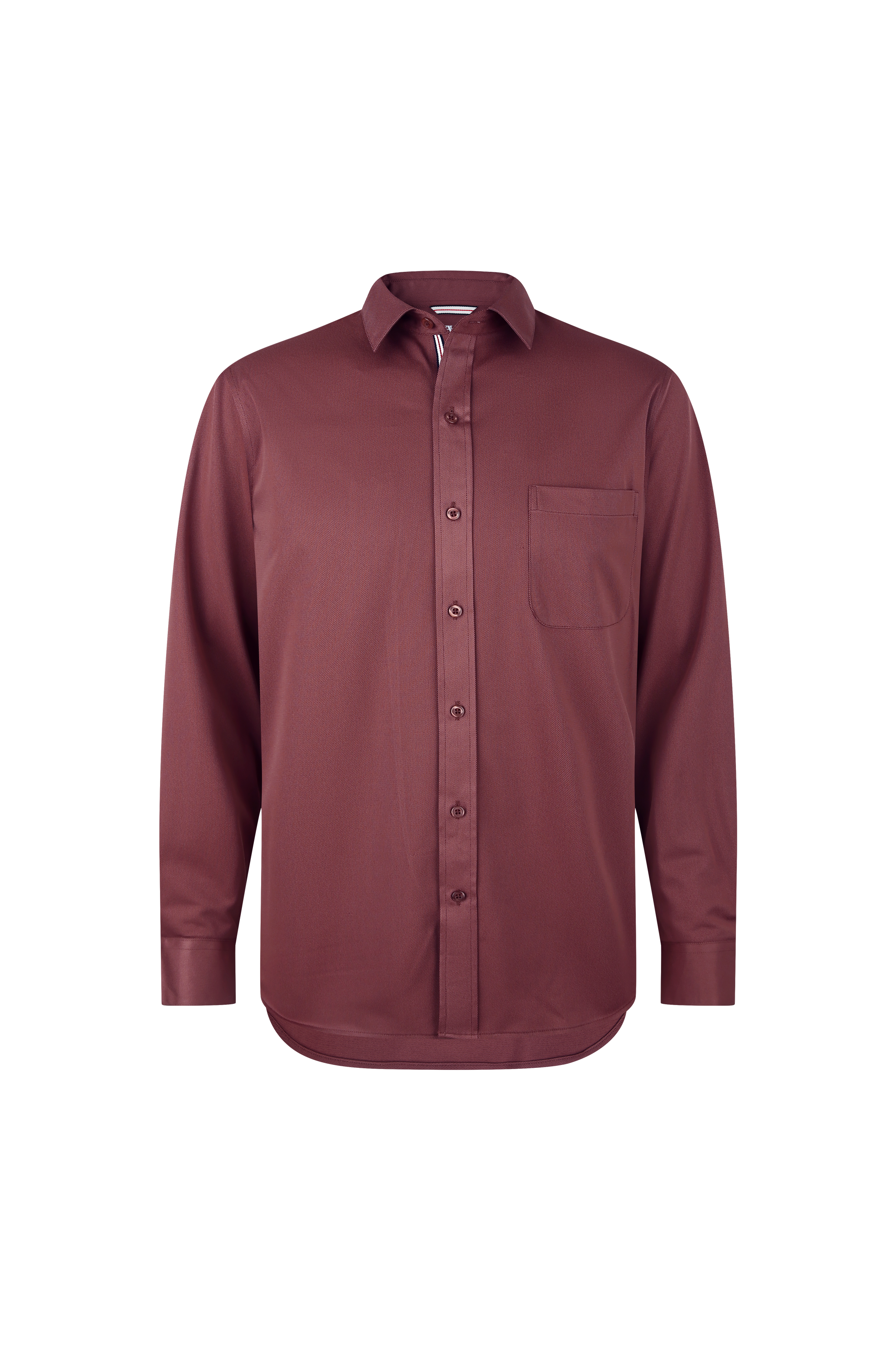 Rust Performance Dress Shirt