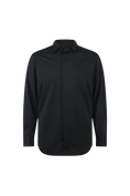 Load image into Gallery viewer, Black Solid Performance Dress Shirt
