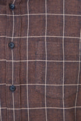 Load image into Gallery viewer, Coffee Plaid Brushed Flannel Shirt
