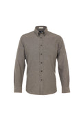 Load image into Gallery viewer, Beige Brushed Flannel Shirt
