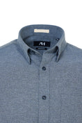 Load image into Gallery viewer, Indigo Brushed Flannel Shirt

