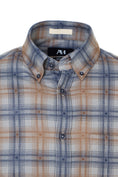 Load image into Gallery viewer, Chocolate Plaid Turkish Flannel Sport Shirt
