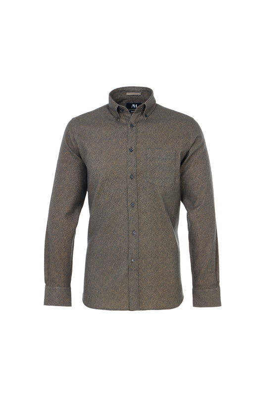 Slate Twill Turkish Flannel Sport Shirt