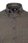 Load image into Gallery viewer, Slate Twill Turkish Flannel Sport Shirt
