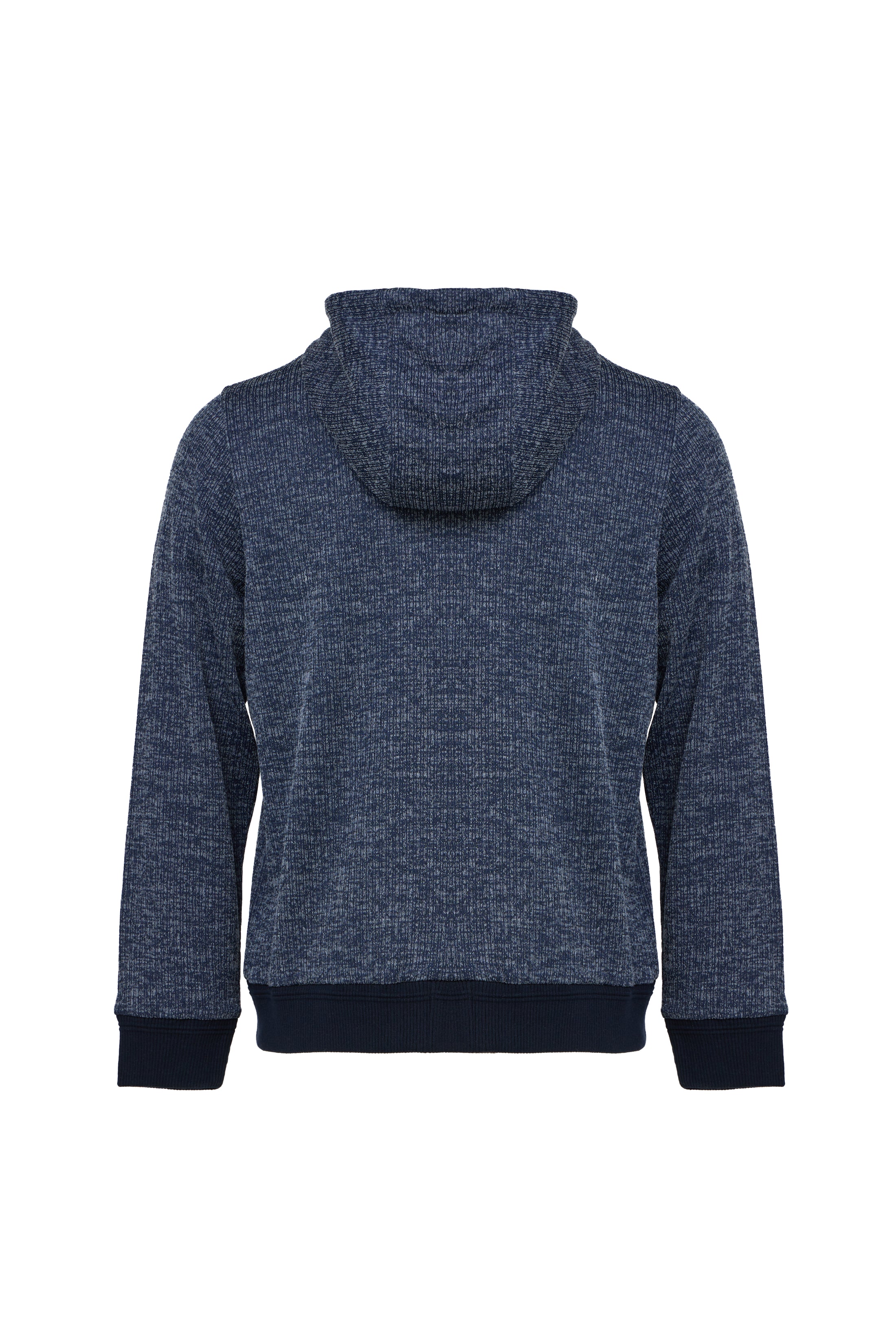 Navy Double-Zip Hoodie