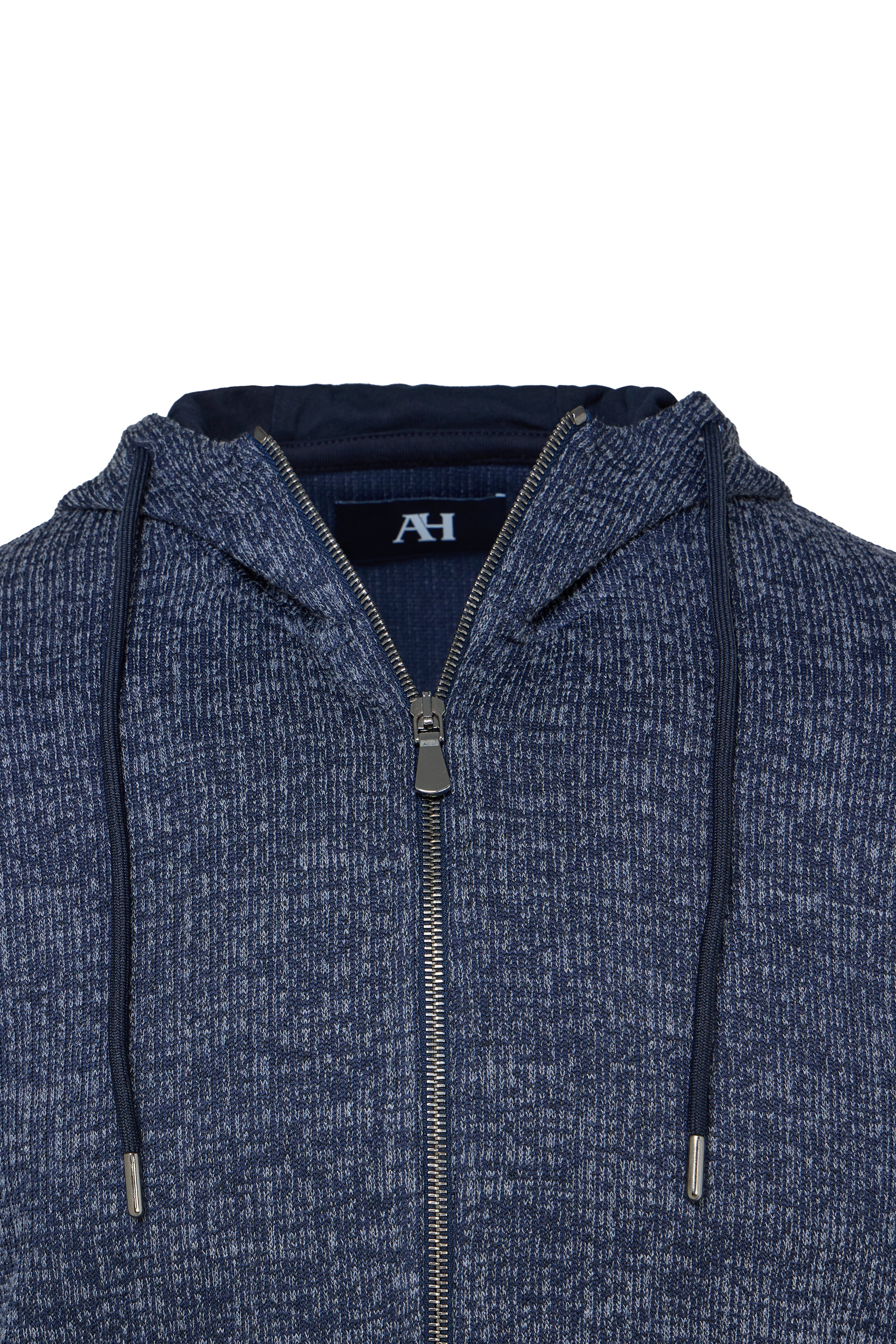 Navy Double-Zip Hoodie