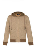 Load image into Gallery viewer, Oatmeal Double-Zip Hoodie
