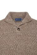 Load image into Gallery viewer, Vizon Shawl Collar Knit Sweater
