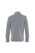 Load image into Gallery viewer, Navy Stripe Soft Shirt Jacket
