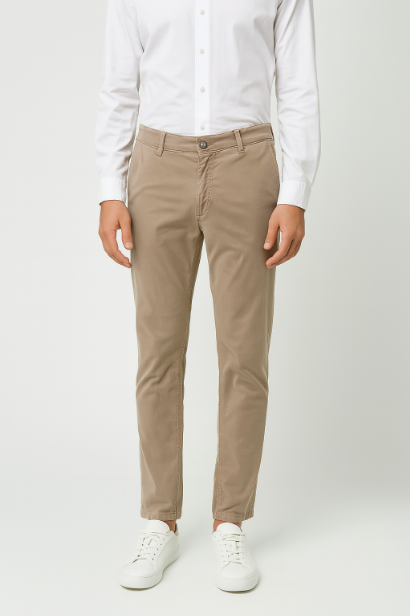 Khaki Stretch Pant