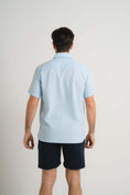 Load image into Gallery viewer, Sky Seersucker Short Sleeve Shirt
