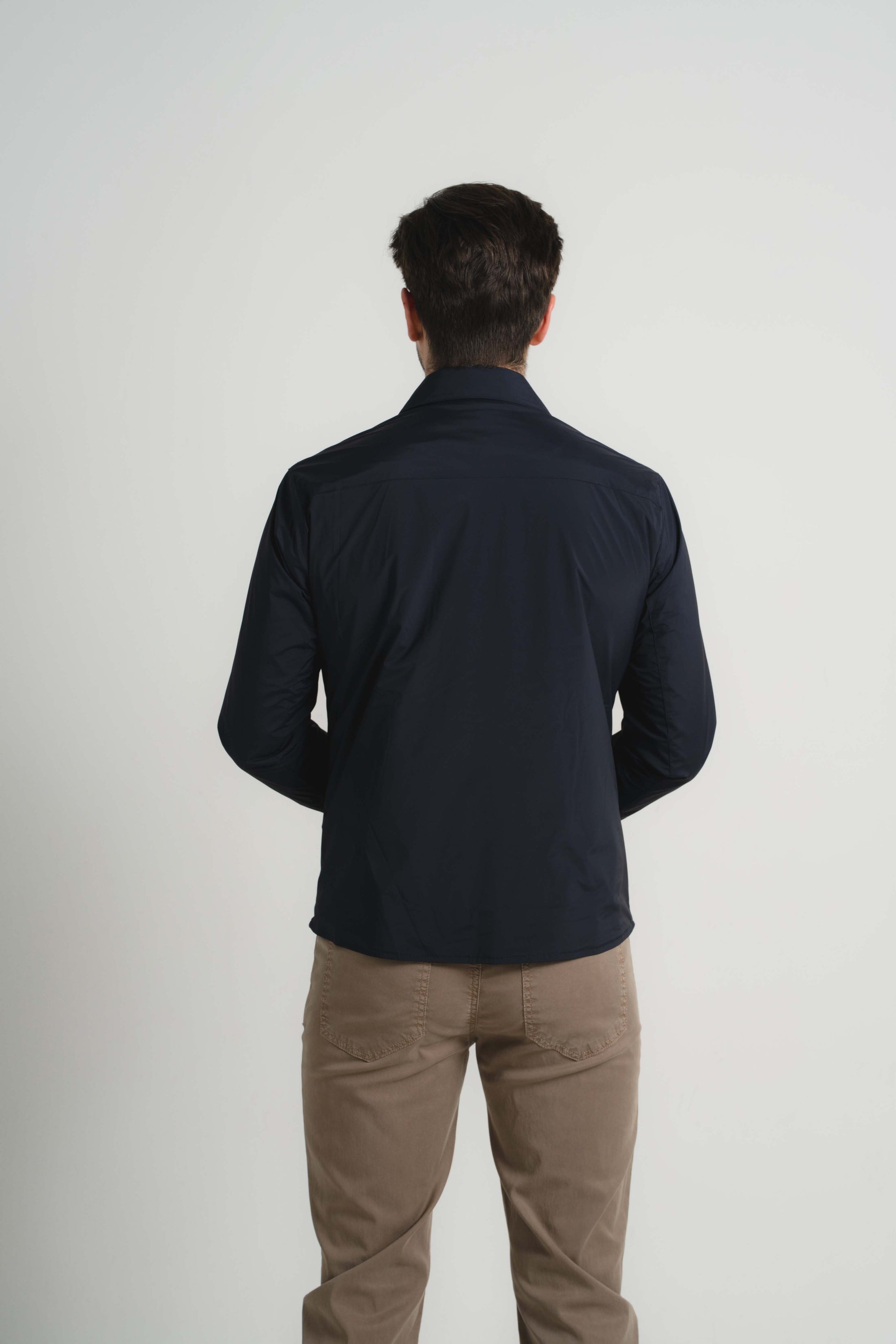 Navy Travel Shacket
