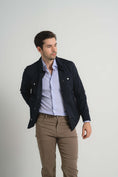 Load image into Gallery viewer, Navy Travel Shacket
