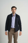 Load image into Gallery viewer, Navy Travel Shacket
