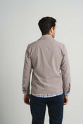 Load image into Gallery viewer, Stone Seersucker Stretch Coat
