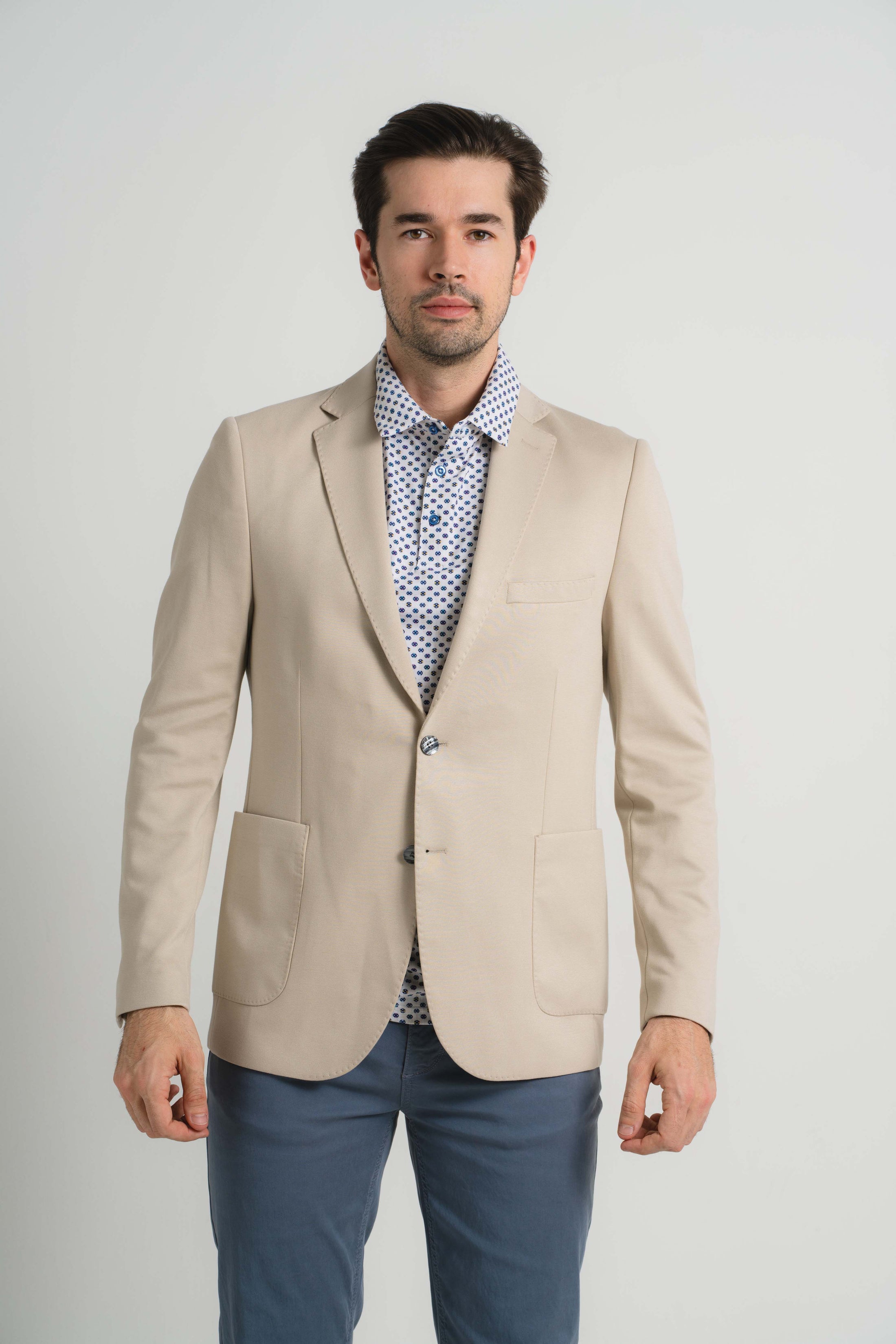 Beige Travel Blazer