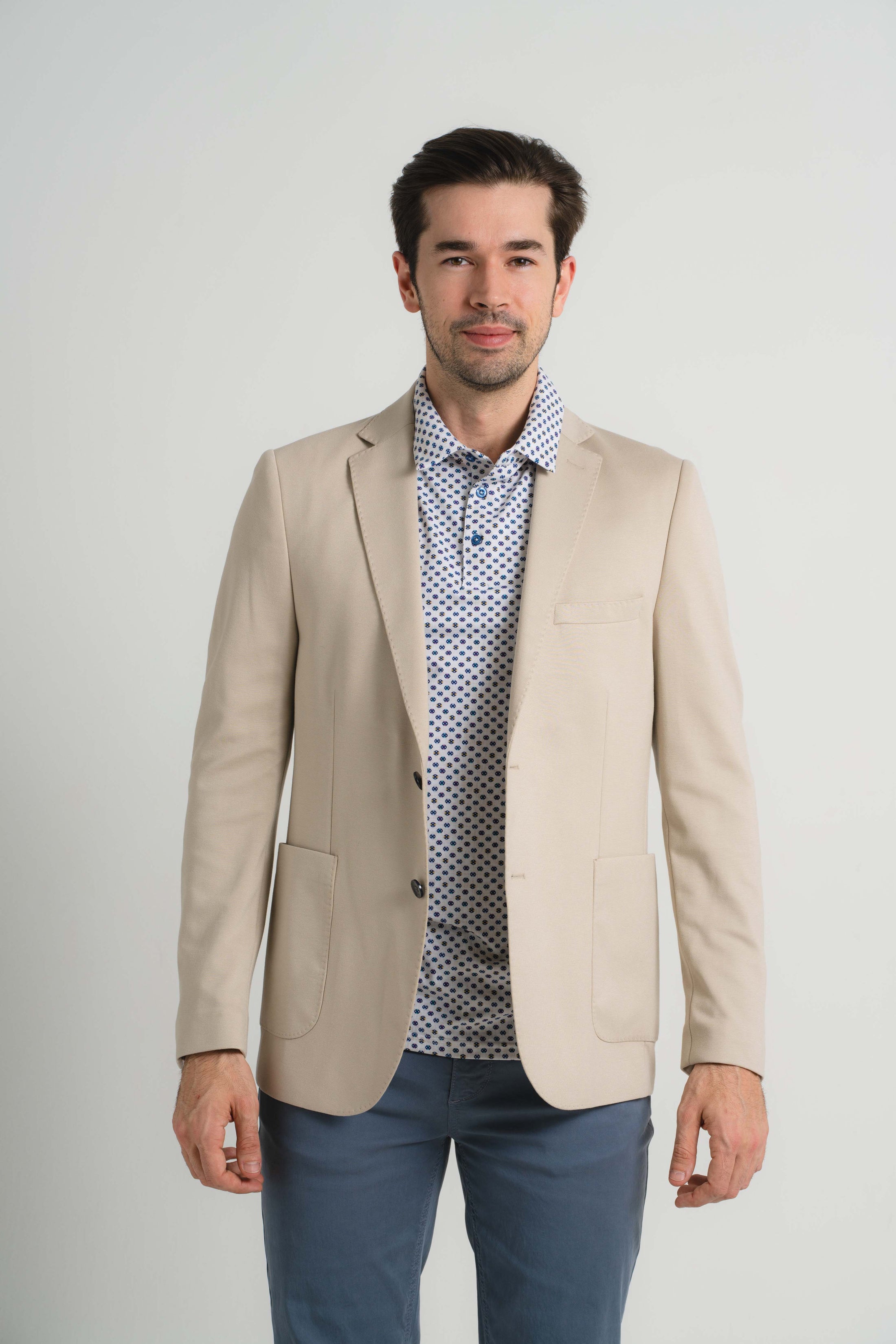 Beige Travel Blazer