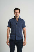 Load image into Gallery viewer, Thin Stripe Short Sleeve Shirt
