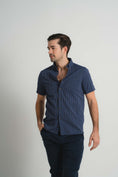Load image into Gallery viewer, Thin Stripe Short Sleeve Shirt
