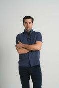 Load image into Gallery viewer, Thin Stripe Short Sleeve Shirt
