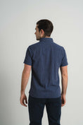 Load image into Gallery viewer, Thin Stripe Short Sleeve Shirt
