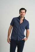 Load image into Gallery viewer, Thin Stripe Short Sleeve Shirt
