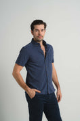 Load image into Gallery viewer, Thin Stripe Short Sleeve Shirt

