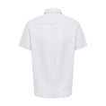 Load image into Gallery viewer, Grey Cross-Hatch Short Sleeve Shirt
