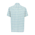 Load image into Gallery viewer, Vintage Aqua Checkered Short Sleeve Shirt
