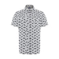 Load image into Gallery viewer, Knit Mustaches Short Sleeve Shirt
