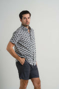 Load image into Gallery viewer, Knit Mustaches Short Sleeve Shirt
