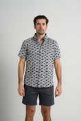 Load image into Gallery viewer, Knit Mustaches Short Sleeve Shirt
