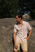 Load image into Gallery viewer, Americana Striped Short Sleeve Shirt
