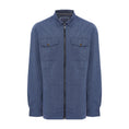 Load image into Gallery viewer, Indigo Mini Stripe Seersucker Jacket

