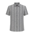 Load image into Gallery viewer, Raised Stripe Short Sleeve Shirt
