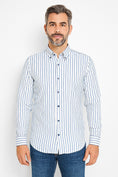 Load image into Gallery viewer, Twisted Stripe Short Sleeve Short Sleeve Shirt
