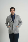 Load image into Gallery viewer, Grey Performance Stretch Casual Blazer
