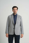 Load image into Gallery viewer, Grey Performance Stretch Casual Blazer
