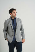 Load image into Gallery viewer, Grey Performance Stretch Casual Blazer
