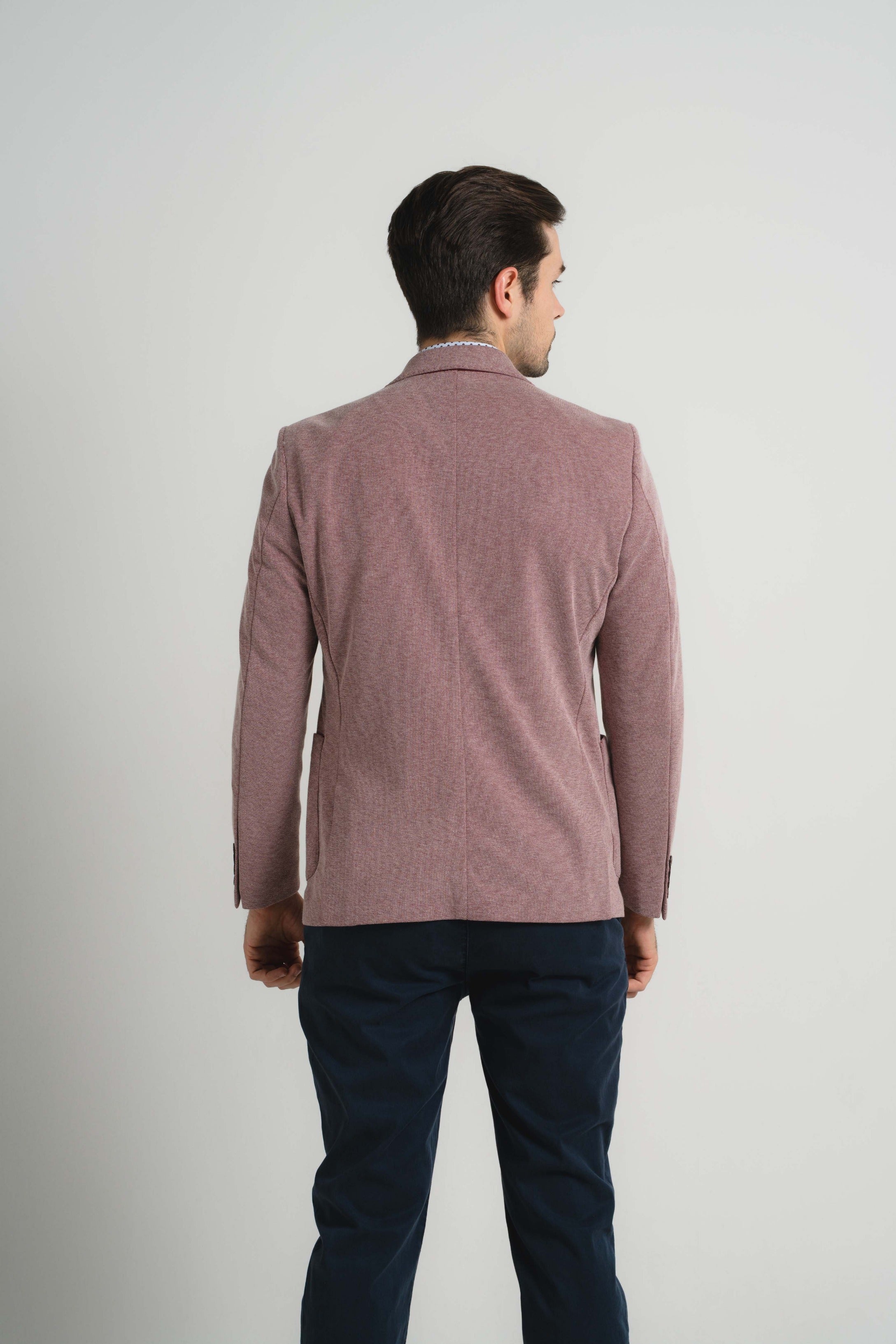 Barn Red Knit Travel Coat