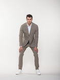 Load image into Gallery viewer, Taupe Performance Travel Suit Pant

