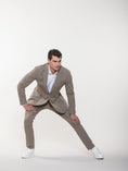 Load image into Gallery viewer, Taupe Performance Travel Suit Pant

