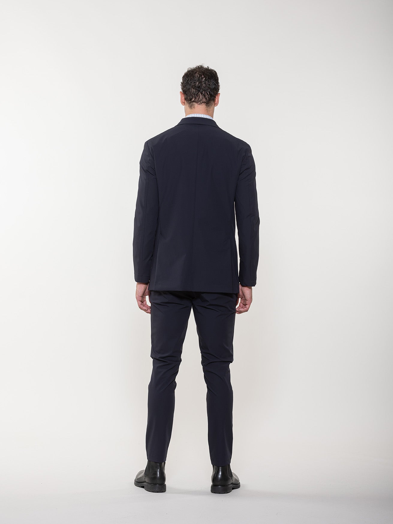 Navy Performance Travel Suit Pant