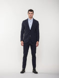 Load image into Gallery viewer, Navy Performance Travel Suit Pant
