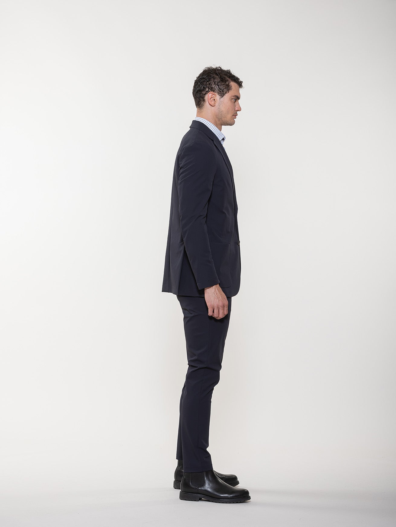 Navy Performance Travel Suit Pant