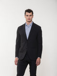 Load image into Gallery viewer, Black Performance Travel Suit Jacket
